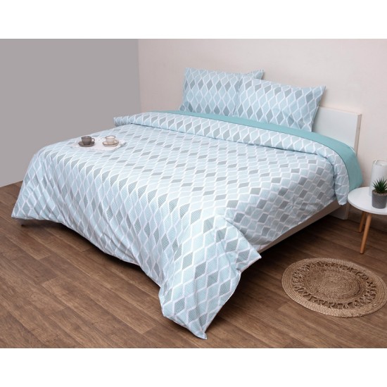 Παπλωματοθήκη Ημίδιπλη Σετ Fresh Λάρα Cotton Viopros (180x240) 2Τεμ Παπλωματοθήκη Ημίδιπλη Σετ Fresh Λάρα Cotton Viopros (180x240) 2Τεμ