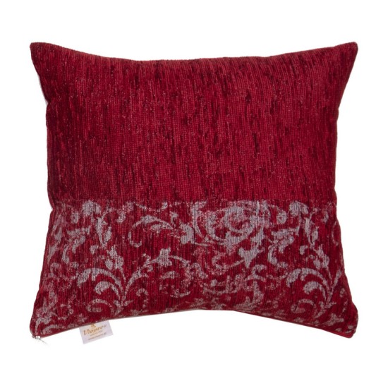 Διακοσμητικό Μαξιλάρι Pillows 2216 Bordeaux Jacquard Chenille Viopros (42x42) 1Τεμ