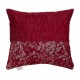 Διακοσμητικό Μαξιλάρι Pillows 2216 Bordeaux Jacquard Chenille Viopros (42x42) 1Τεμ
