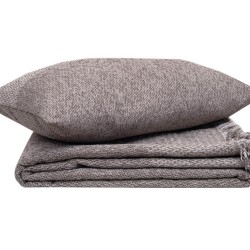Ριχτάρι Τετραθέσιου Throws 2218 Grey Jacquard Chenille Viopros (180x320) 1Τεμ Ριχτάρι Τετραθέσιου Throws 2218 Grey Jacquard Chenille Viopros (180x320) 1Τεμ