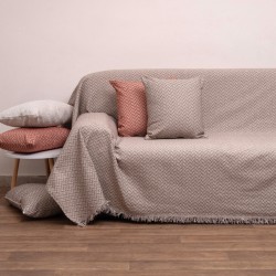 Διακοσμητική Μαξιλαροθήκη Pillows 2219 Linen Jacquard Chenille Viopros (42x42) 1Τεμ