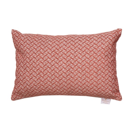 Διακοσμητικό Μαξιλάρι Pillows 2219 Terracotta Jacquard Chenille Viopros (32x52) 1Τεμ