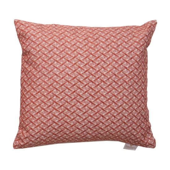 Διακοσμητικό Μαξιλάρι Pillows 2219 Terracotta Jacquard Chenille Viopros (42x42) 1Τεμ