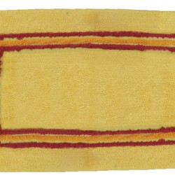 Πατάκι Μπάνιου Stripes Yellow Cotton Viopros (50x80) 1Τεμ