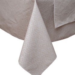Τραπεζομάντηλο Αλέκιαστο Κορίνα Beige Viopros (140x280) 1Τεμ Τραπεζομάντηλο Αλέκιαστο Κορίνα Beige Viopros (140x280) 1Τεμ