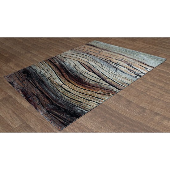 Χαλί Σαλονιού Premium Carpets Σόνομα Grey Heatset PP Frise Viopros (200x290) 1Τεμ