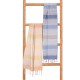 Πετσέτα Παρεό Beach Towels Σεβίνα Blue Cotton Viopros (85x165) 1Τεμ