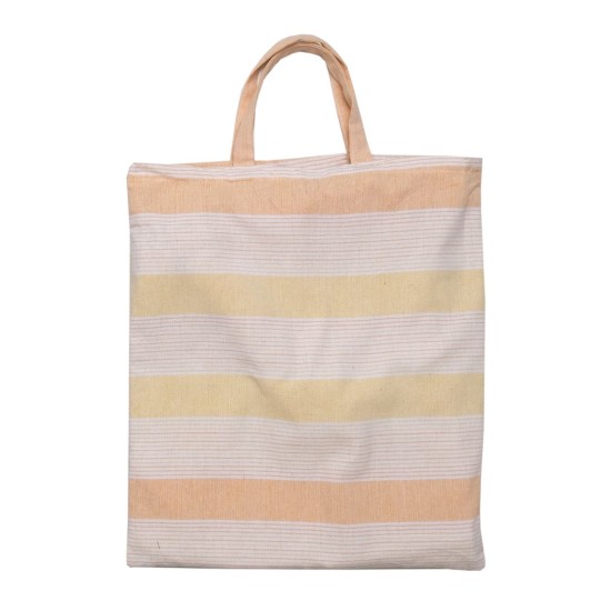 Πετσέτα Παρεό & Τσάντα Σετ Beach Towels Σεβίνα Yellow Cotton Viopros 2Τεμ