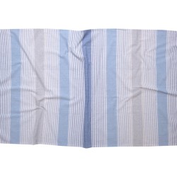 Πετσέτα Παρεό & Τσάντα Σετ Beach Towels Σεβίνα Blue Cotton Viopros 2Τεμ