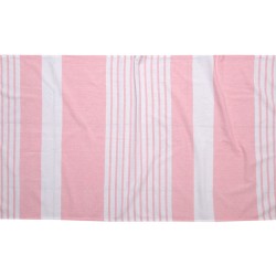 Πετσέτα Παρεό Beach Towels Γκαμπριέλα Pink Cotton Viopros (85x165) 1Τεμ