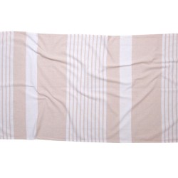 Πετσέτα Παρεό Beach Towels Γκαμπριέλα Beige Cotton Viopros (85x165) 1Τεμ