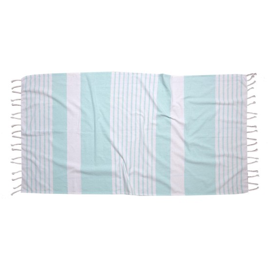 Πετσέτα Παρεό Beach Towels Γκαμπριέλα Mint Cotton Viopros (85x165) 1Τεμ