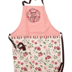 Ποδιά Κουζίνας 971 Pink Cotton Viopros (60x80) 1Τεμ