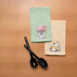 Ποτηρόπανα Σετ Kitchen 559 Cotton Viopros (45x65) 2Τεμ