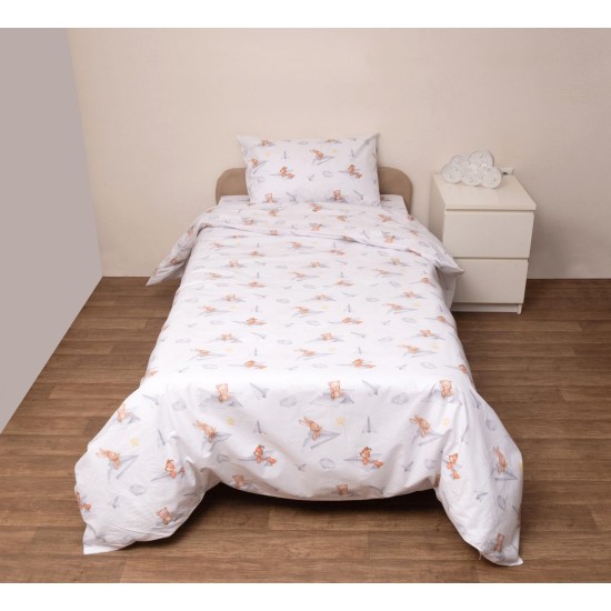 Παπλωματοθήκη Παιδική Ημίδιπλη Σετ Kids Χοκ Cotton Viopros (180x240) 2Τεμ Παπλωματοθήκη Παιδική Ημίδιπλη Σετ Kids Χοκ Cotton Viopros (180x240) 2Τεμ