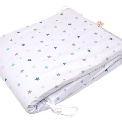 Πάντα Κούνιας Bebe Ίκαρος L.Blue Cotton Viopros (40x165) 1Τεμ