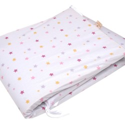 Πάντα Κούνιας Bebe Ίκαρος Pink Cotton Viopros (40x165) 1Τεμ