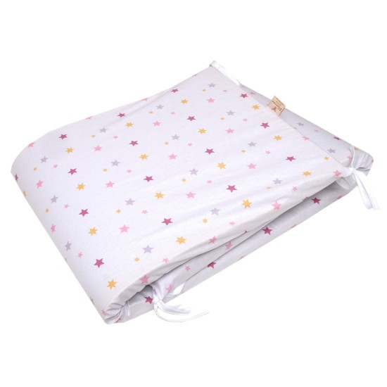 Πάντα Κούνιας Bebe Ίκαρος Pink Cotton Viopros (40x165) 1Τεμ