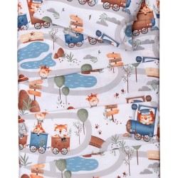 Κουβερλί Βρεφικό Κούνιας Bebe Άντον Cotton Viopros (120x160) 1Τεμ