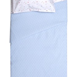 Κουβέρτα Βρεφική Κούνιας Blankets Δήλος L.Blue Viopros (110x155) 1Τεμ