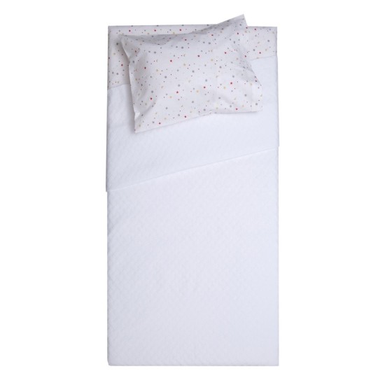 Κουβέρτα Βρεφική Κούνιας Blankets Δήλος White Viopros (110x155) 1Τεμ