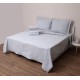 Μαξιλαροθήκη Blankets Δήλος Grey Viopros (50x70+5) 1Τεμ