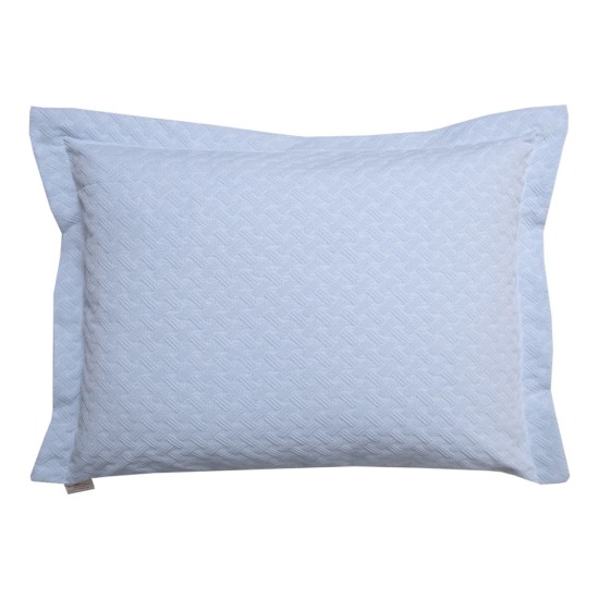 Μαξιλαροθήκη Blankets Δήλος L.Blue Viopros (50x70+5) 1Τεμ