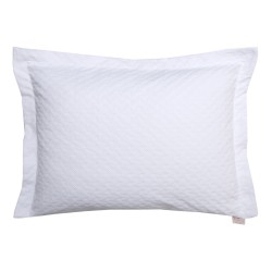 Μαξιλαροθήκη Blankets Δήλος White Viopros (50x70+5) 1Τεμ