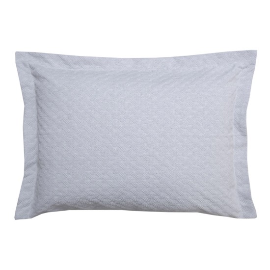 Μαξιλαροθήκη Blankets Δήλος Grey Viopros (50x70+5) 1Τεμ