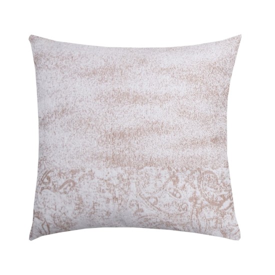 Μαξιλαροθήκη Διακοσμητική Pillows 3025 Beige Jacquard Cotton Viopros (42x42) 1Τεμ