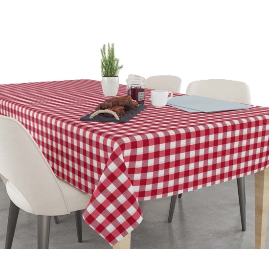 Τραβέρσες Σετ Δουβλίνο Red Νηματοβαφή Viopros (45x140) 2Τεμ