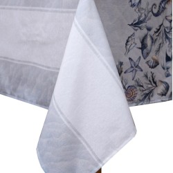 Τραπεζομάντηλο Κοχύλι Loneta Digital Print Viopros (140x220) 1Τεμ