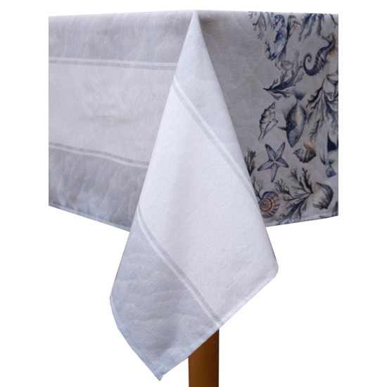 Τραπεζομάντηλο Κοχύλι Loneta Digital Print Viopros (140x220) 1Τεμ