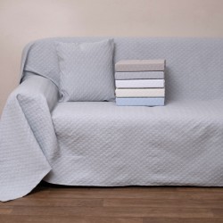 Ριχτάρι Πολυθρόνας Throws Δήλος Ecru Viopros (170x180) 1Τεμ
