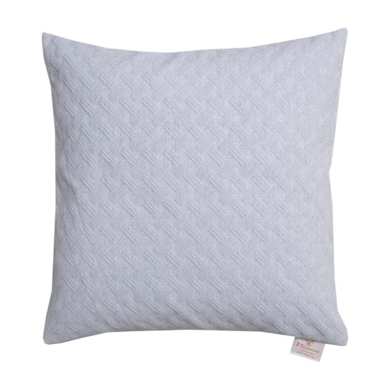 Μαξιλαροθήκη Διακοσμητική Pillows Δήλος Grey Viopros (43x43) 1Τεμ