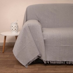 Ριχτάρια Σετ Throws 1669 Grey Viopros 3Τεμ
