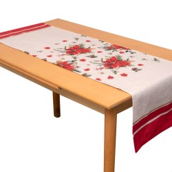 Τραβέρσα Χριστουγεννιάτικη Σετ Christmas 4402 Loneta Viopros (40x140) 2Τεμ