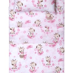 Κουβερλί Βρεφικό Κούνιας Baby Λούσυ Cotton Viopros (120x160) 1Τεμ