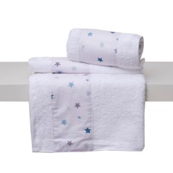 Πετσέτες Παιδικές Σετ Bath Ίκαρος L.Blue Cotton Viopros 2Τεμ