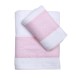 Πετσέτες Παιδικές Σετ Baby Ρόμπιν Pink Cotton (Σε Συσκευασία Δώρου) Viopros 2Τεμ