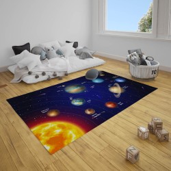 Χαλί Παιδικό Digital Print Κόσμος Viopros (133x195) 1Τεμ