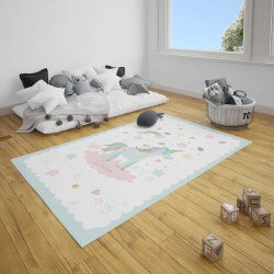 Χαλί Παιδικό Digital Print Λούνα Viopros (133x195) 1Τεμ