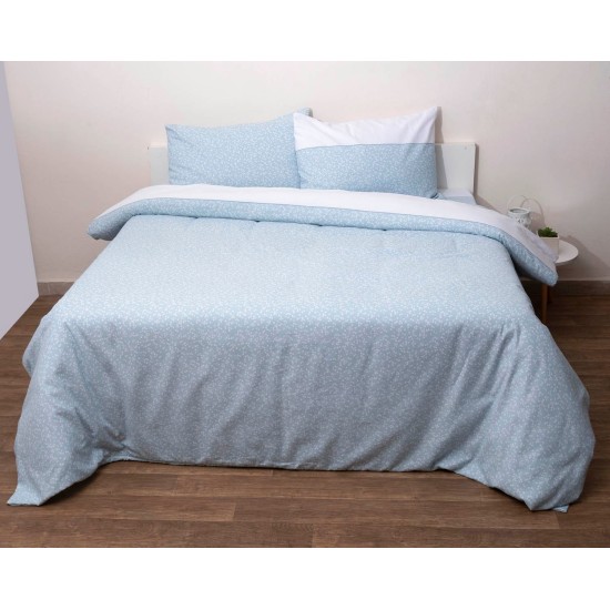 Σεντόνια Φανελένια  Μονά Σετ Flannels 2557 Cotton Viopros (165x275) 3Τεμ