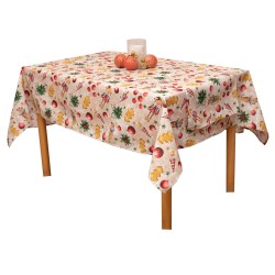 Σουπλά Χριστουγεννιάτικα Σετ Christmas 4455 Loneta Viopros (32x45) 4Τεμ