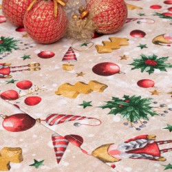Σουπλά Χριστουγεννιάτικα Σετ Christmas 4455 Loneta Viopros (32x45) 4Τεμ