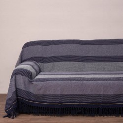 Ριχτάρια Σετ Throws 2010 Grey Cotton Viopros 3Τεμ