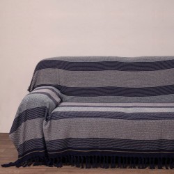Ριχτάρια Σετ Throws 2010 Beige Cotton Viopros 3Τεμ