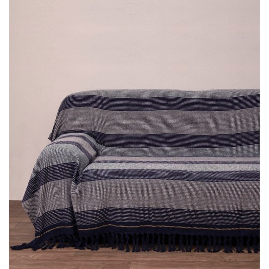 Ριχτάρια Σετ Throws 2010 Beige Cotton Viopros 3Τεμ