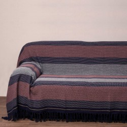Ριχτάρια Σετ Throws 2010 Terracotta Cotton Viopros 3Τεμ