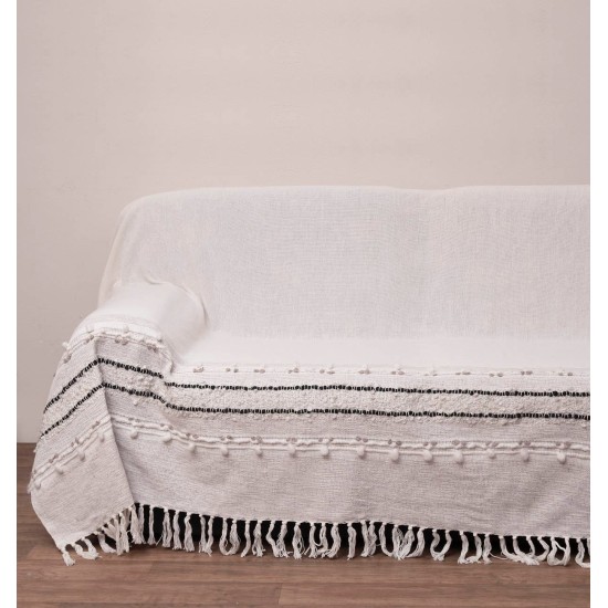 Ριχτάρια Σετ Throws 2011 Linen Cotton Viopros 3Τεμ